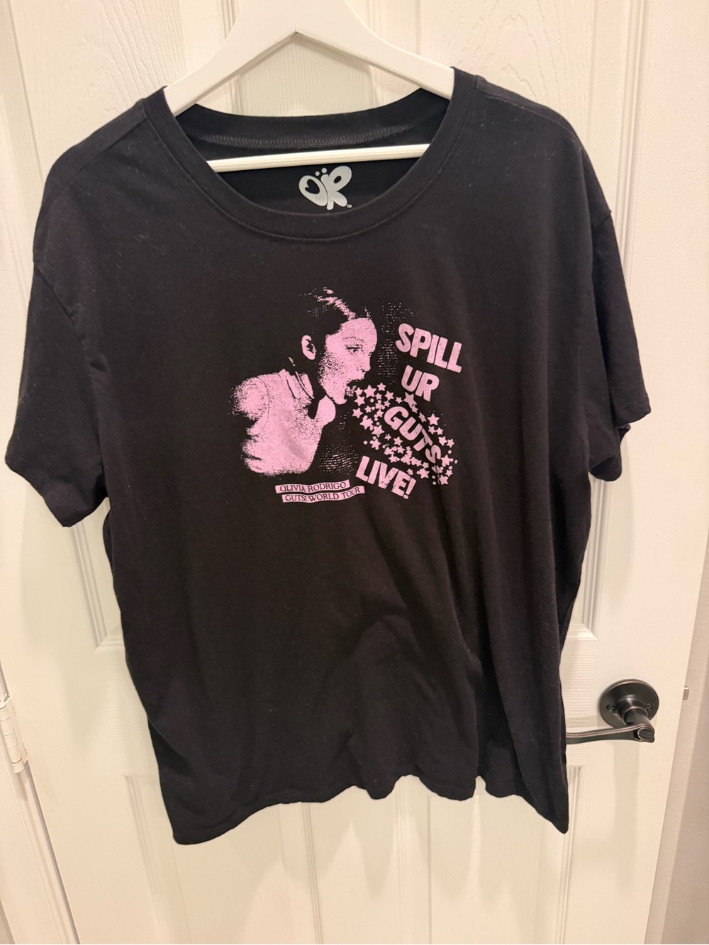 Official Olivia Rodrigo Spill Ur Guts Live
GUTS World Tour Shirt Size 2XL